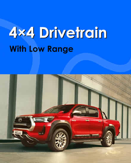 Toyota Hilux 4×4 Drivetrain with Low Range