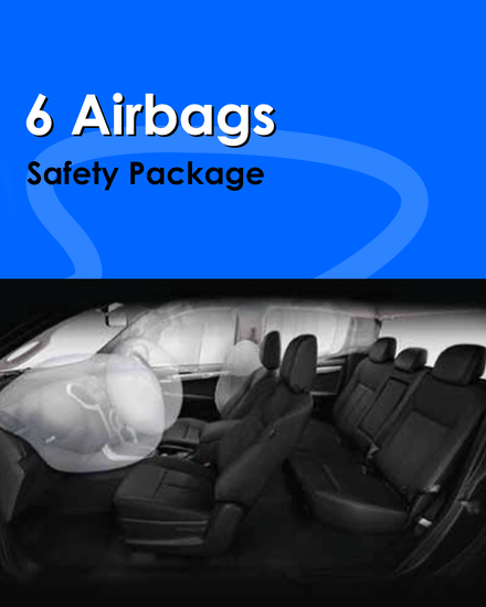 Isuzu V-Cross 6 Airbags
