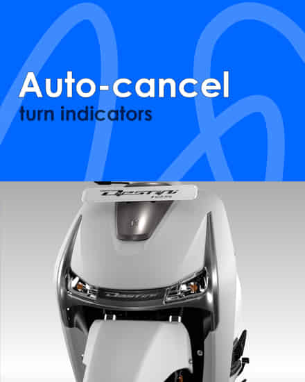 Hero Destini 125 Auto-Cancel turn indicators