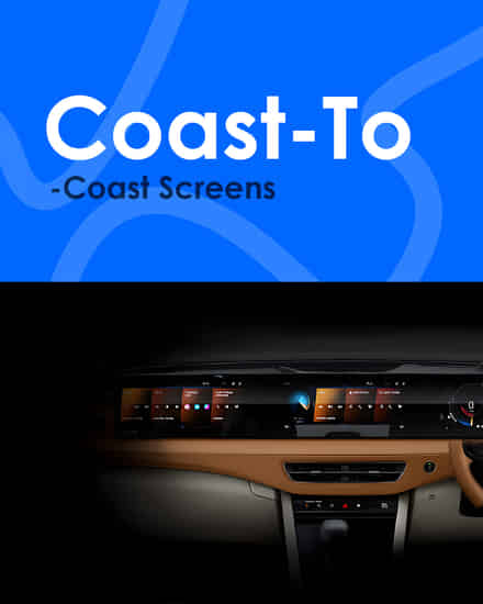 Mahindra XUV 7X0 Coast-to-Coast Triple HD Screens