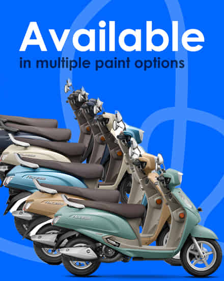 Suzuki Access 125 Colour Options