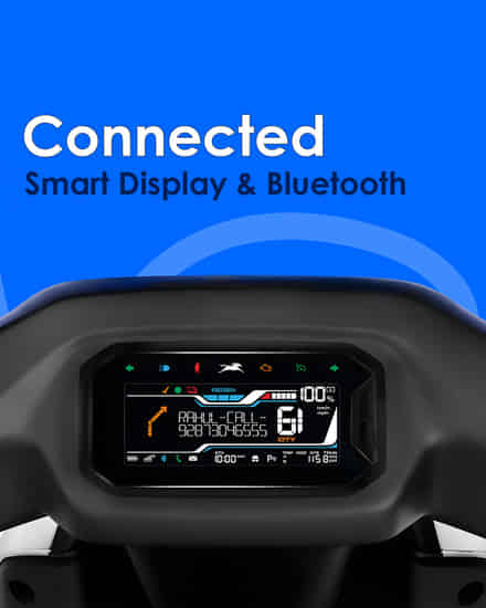 TVS Orbiter Connected Smart Display & Bluetooth