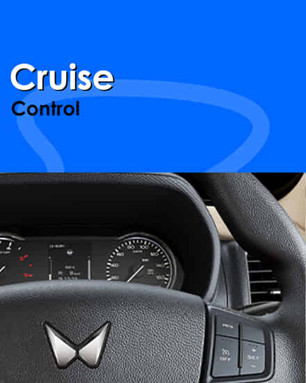 Mahindra Bolero Neo Cruise Control