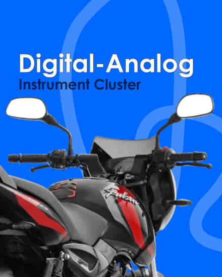 Bajaj Pulsar 150 Digital-Analog Instrument Cluster 