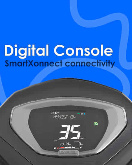 TVS Jupiter Digital console