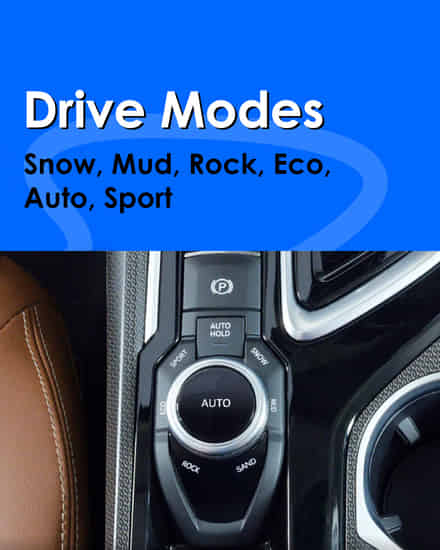 MG Gloster Drive Modes