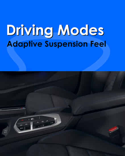 BMW 2 Series Gran Coupe Driving Modes with Adaptive Suspension Feel