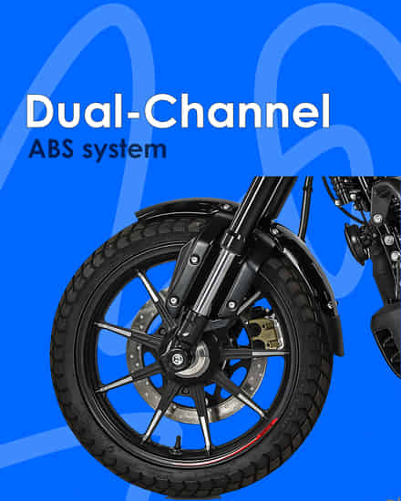 TVS Ronin Dual-Channel ABS System