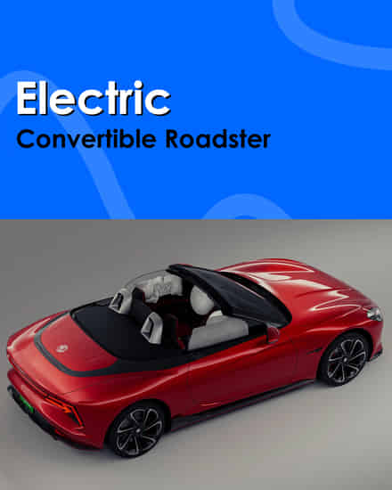 MG Cyberster EV Electric Convertible Roadster 