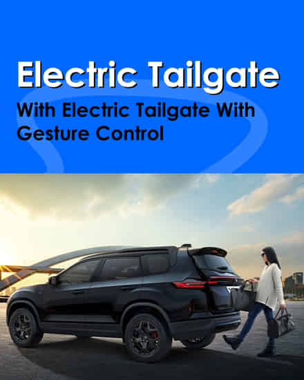 Tata Safari Electric Tailgate 
