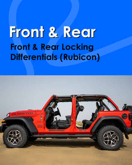 Jeep Wrangler Front & Rear 