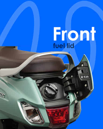 Suzuki Access 125 Fuel Lid