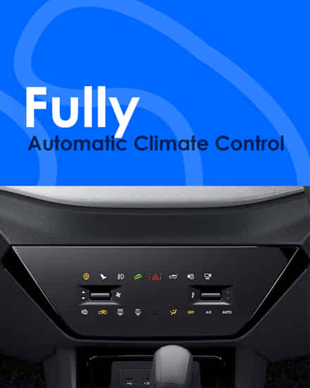 Tata Punch Fully Automatic Climate Control with Rear AC Vents