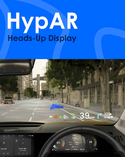 Tata Sierra HypAR Heads-Up Display (HUD)