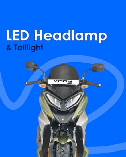 Hero Xoom 160 LED Headlamp & Taillight