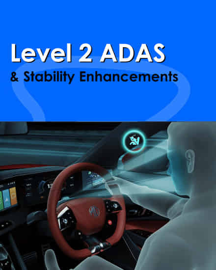 MG Cyberster EV Level 2 ADAS