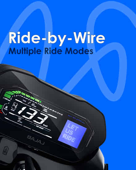 Bajaj Pulsar NS400Z Ride-by-Wire with Multiple Ride Modes
