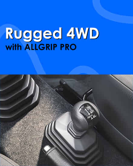 Maruti Suzuki Jimny Rugged 4WD with ALLGRIP PRO 