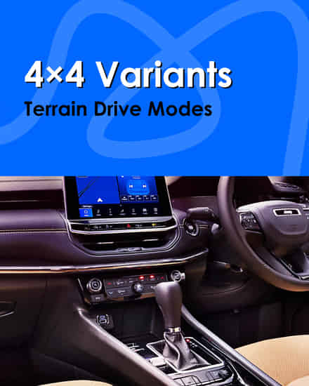 Jeep Compass Selec-Terrain Drive Modes (4×4 Variants)