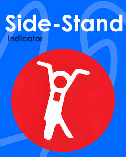 Hero Splendor Plus Side-stand indicator 