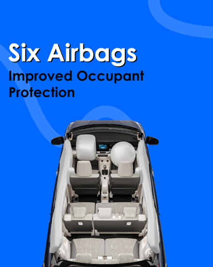 Toyota Rumion Six airbags 