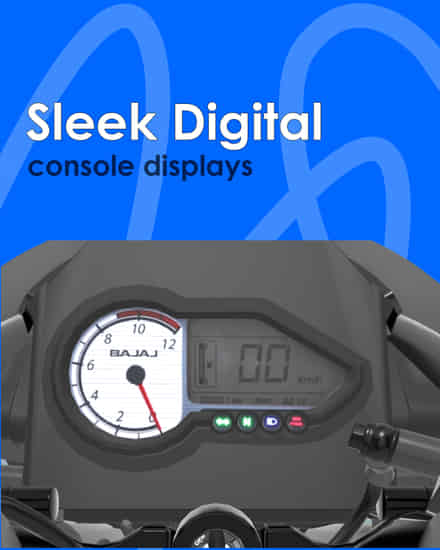Bajaj Pulsar 125 Sleek Digital Console