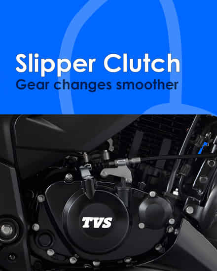 TVS Apache RTR 160 4V Slipper Clutch