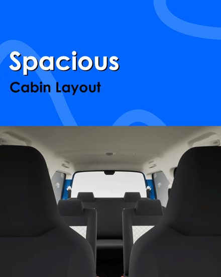 Maruti Suzuki Eeco Spacious Cabin Layout