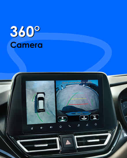 Toyota Glanza Surround view camera