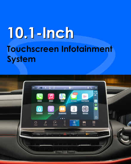 Jeep Meridian Touchscreen Infotainment System