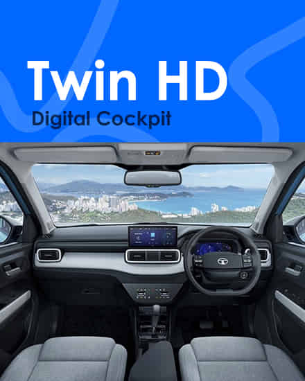 Tata Punch Twin HD Digital Cockpit