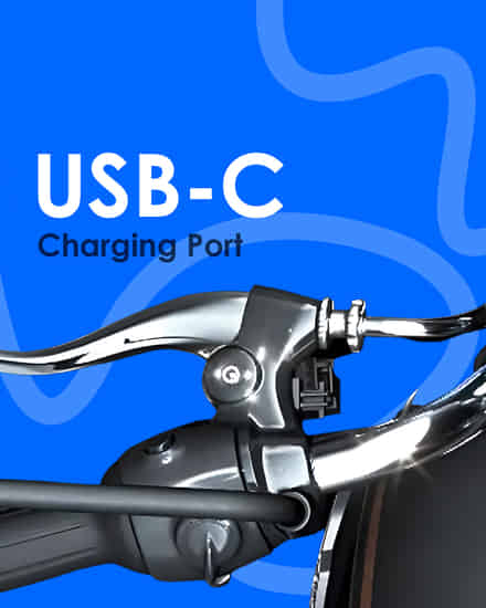 Royal Enfield Bullet 350 USB-C Charging