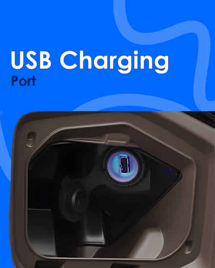 Suzuki Burgman Street USB Charging Port