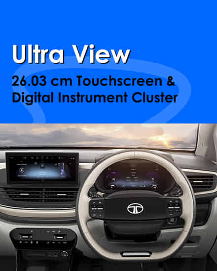 Tata Altroz Ultra View 26.03 cm Touchscreen & Digital Instrument Cluster