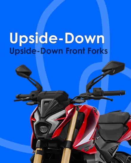 Bajaj Pulsar NS400Z Upside-Down Front Forks