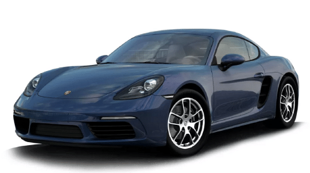 Porsche 718  in Gentian Blue Metallic