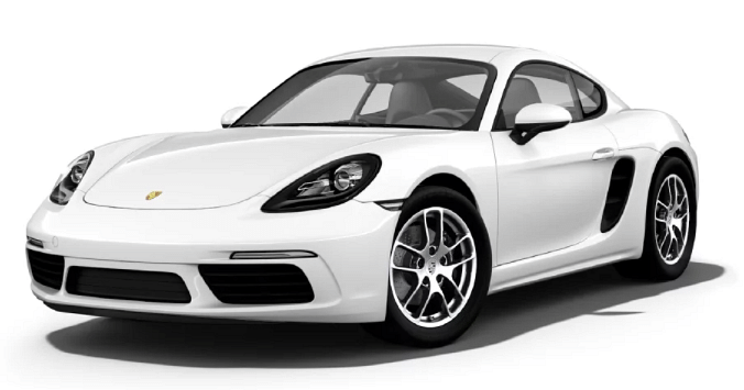 Porsche 718  in White