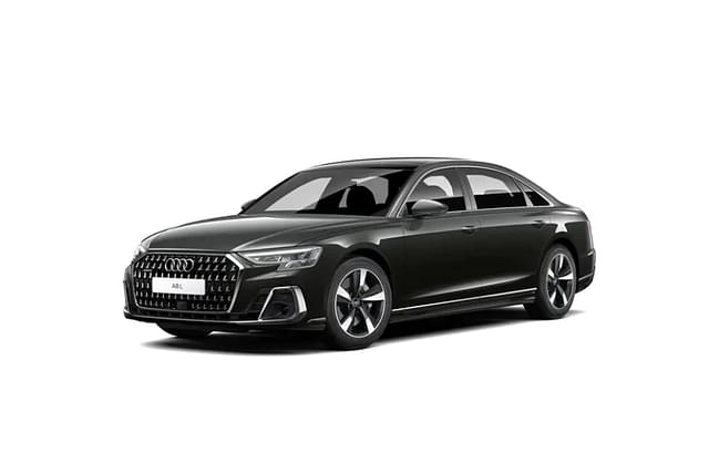 Audi A8L  in Vesuvius Gray Metallic