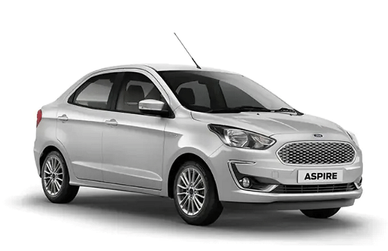 Ford Aspire  in Moon Dust Silver