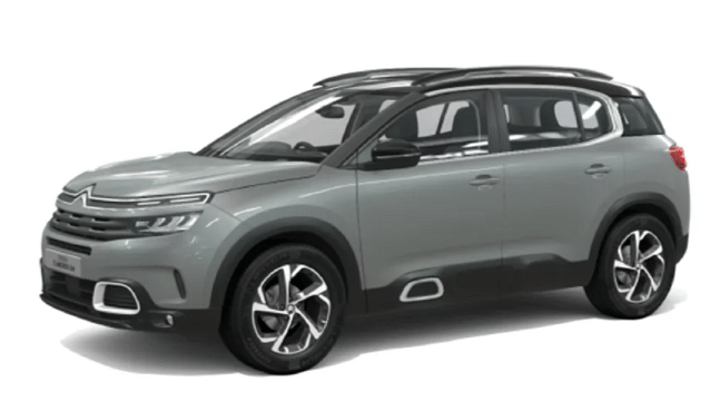 Citroen C5 Aircross  in Cumulus Gray With Black Roof