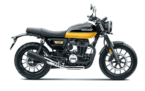 Honda  CB350 RS  in Black With Pearl Sports Yellow