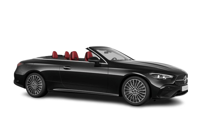 CLE Cabriolet in Obsidian Black