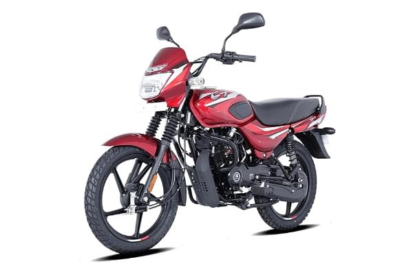 Bajaj CT 110  in Glossy Flame Red with Brigt Red Decals