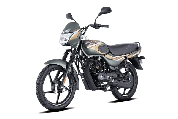 Bajaj CT 110  in Matte Olive Green With Yellow
