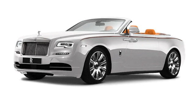 Rolls-Royce Dawn  in English White