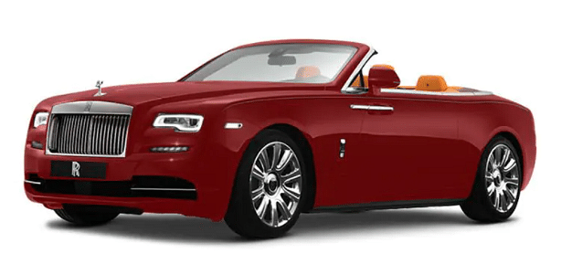Rolls-Royce Dawn  in Ensign Red