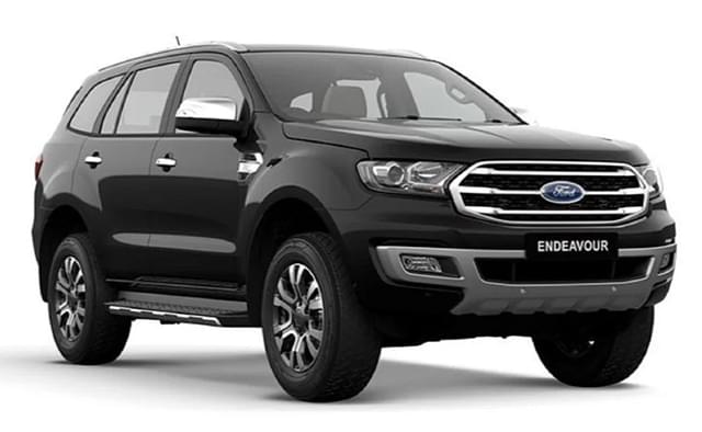 Ford Endeavour  in  Absolute Black