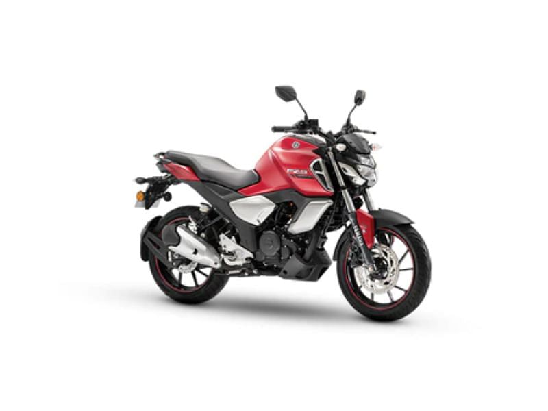 Yamaha FZS FI BS6  in Matte Red