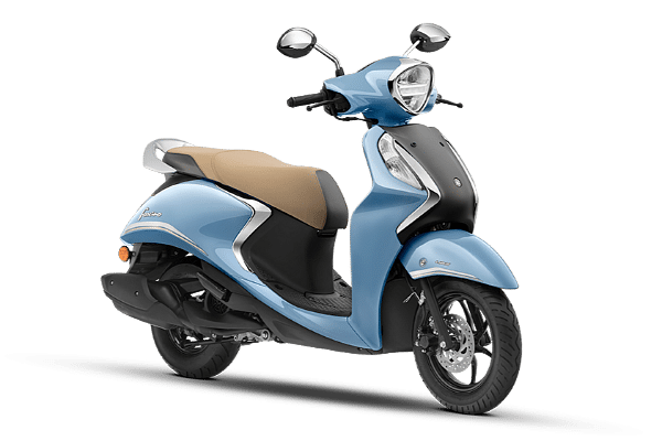 Yamaha Fascino 125 Fi-Hybrid  in Cool Blue Metallic