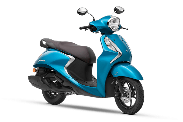 Yamaha Fascino 125 Fi-Hybrid  in Cyan Blue